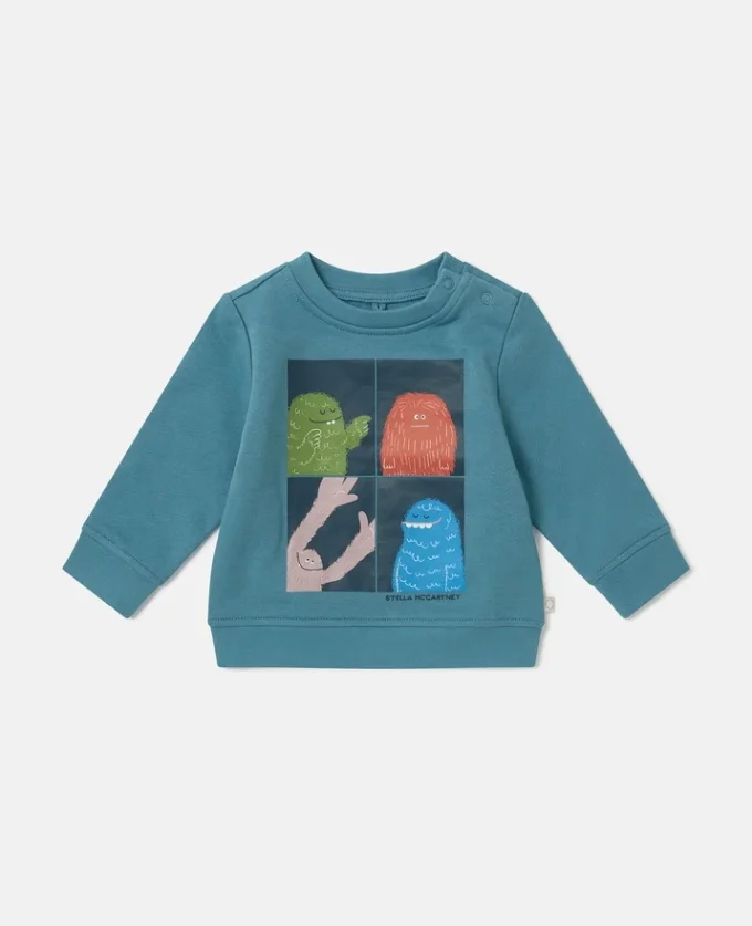 Monster Graphic Crewneck Sweatshirt Monster Graphic Crewneck Sweatshirt