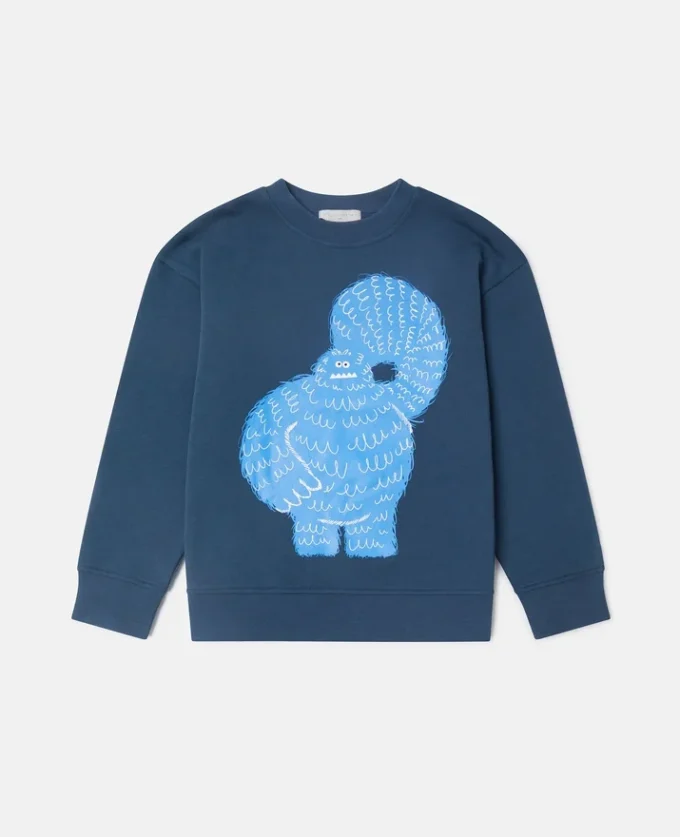 Monster Graphic Crewneck Sweatshirt Monster Graphic Crewneck Sweatshirt