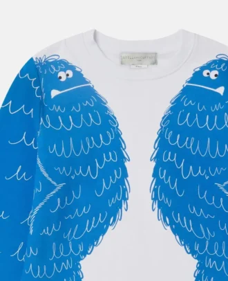 Monster Graphic Crewneck Sweatshirt