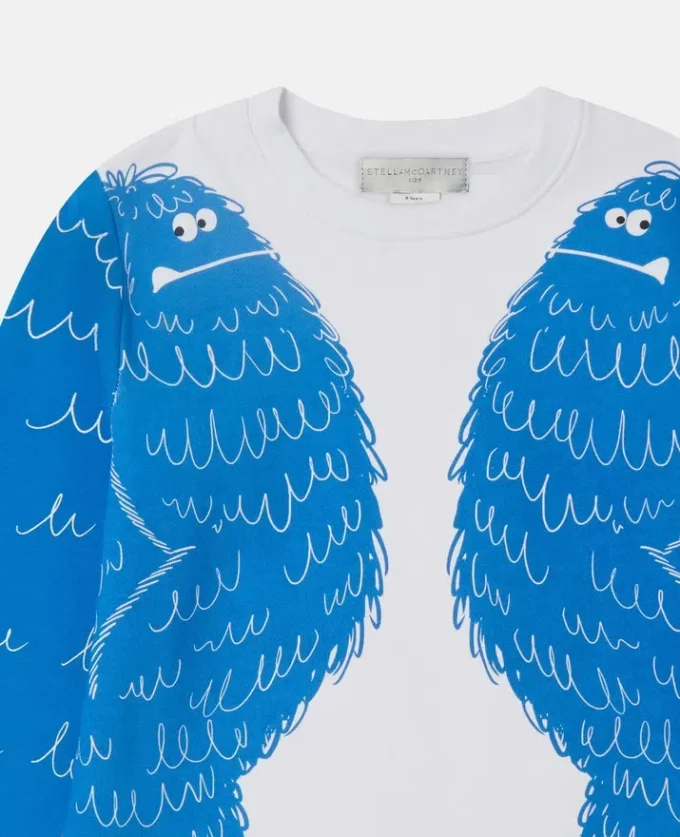 Monster Graphic Crewneck Sweatshirt Monster Graphic Crewneck Sweatshirt