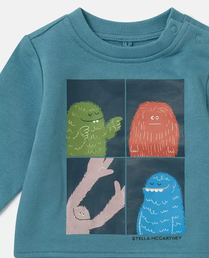 Monster Graphic Crewneck Sweatshirt Monster Graphic Crewneck Sweatshirt