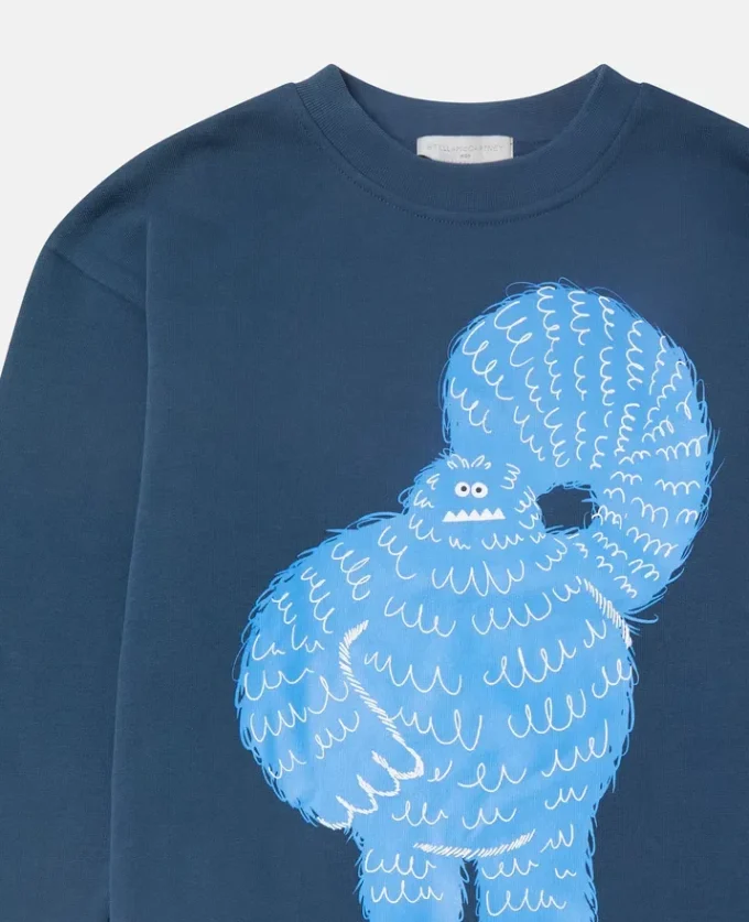 Monster Graphic Crewneck Sweatshirt Monster Graphic Crewneck Sweatshirt