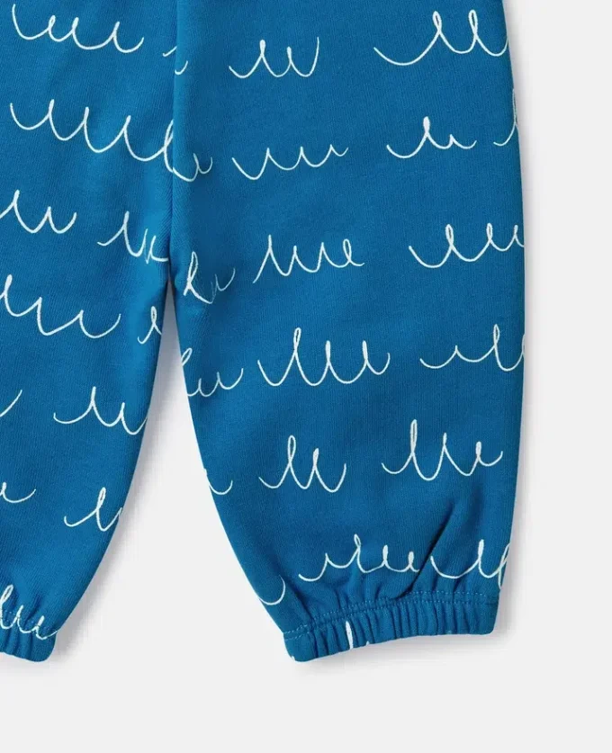 Monster Graphic Drawstring Sweatpants Monster Graphic Drawstring Sweatpants