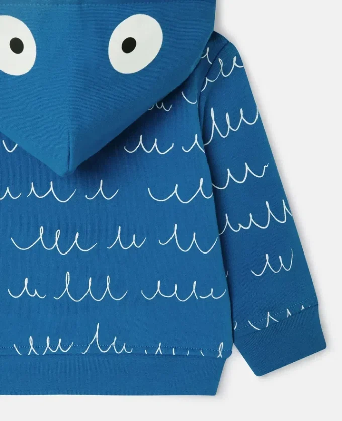 Monster Graphic Full-Zipper Hoodie Monster Graphic Full-Zipper Hoodie