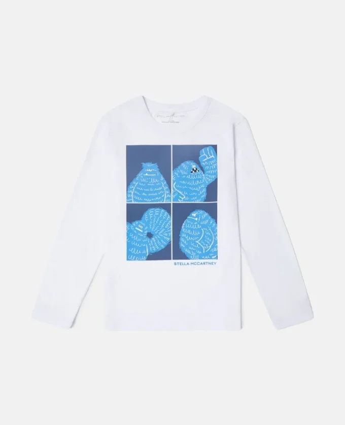 Monster Graphic Long-Sleeve Top Monster Graphic Long-Sleeve Top