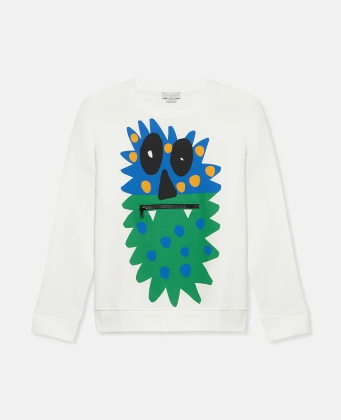 Monster Motif Long Sleeve T-Shirt Monster Motif Long Sleeve T-Shirt