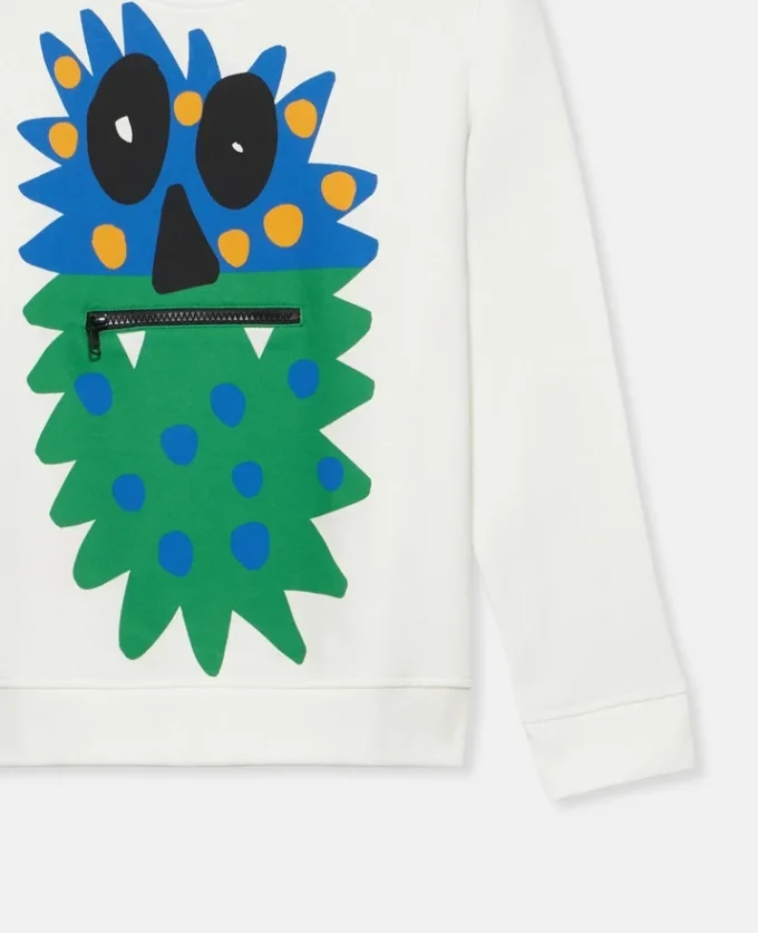 Monster Motif Long Sleeve T-Shirt Monster Motif Long Sleeve T-Shirt