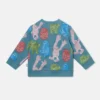 Monster Print Crewneck Sweatshirt Monster Print Crewneck Sweatshirt