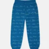 Monster Print Drawstring Sweatpants Monster Print Drawstring Sweatpants
