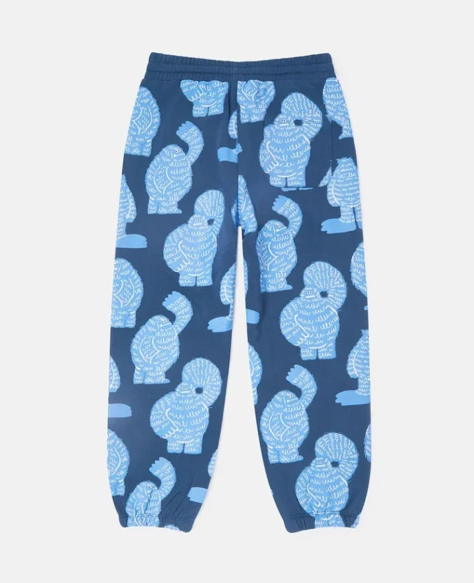 Monster Print Drawstring Sweatpants Monster Print Drawstring Sweatpants