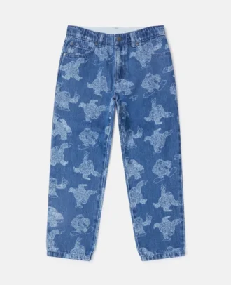 Monster Print Straight-Leg Jeans Monster Print Straight-Leg Jeans