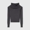 Off-Shoulder Long-Sleeve Jumper Off-Shoulder Long-Sleeve Jumper