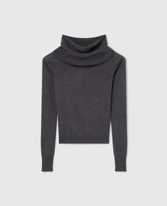 Off-Shoulder Long-Sleeve Jumper