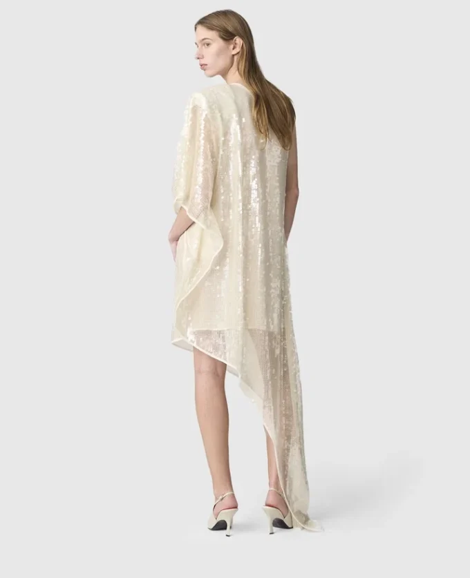 One-Sleeve Sequin Dress One-Sleeve Sequin Dress