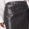 Ostrich Texture Midi Skirt Ostrich Texture Midi Skirt