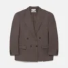 Oversized Double-Breasted Blazer Oversized Double-Breasted Blazer