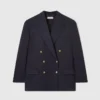 Oversized Double-Breasted Blazer Oversized Double-Breasted Blazer