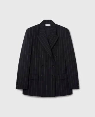 Oversized Double-Breasted Blazer