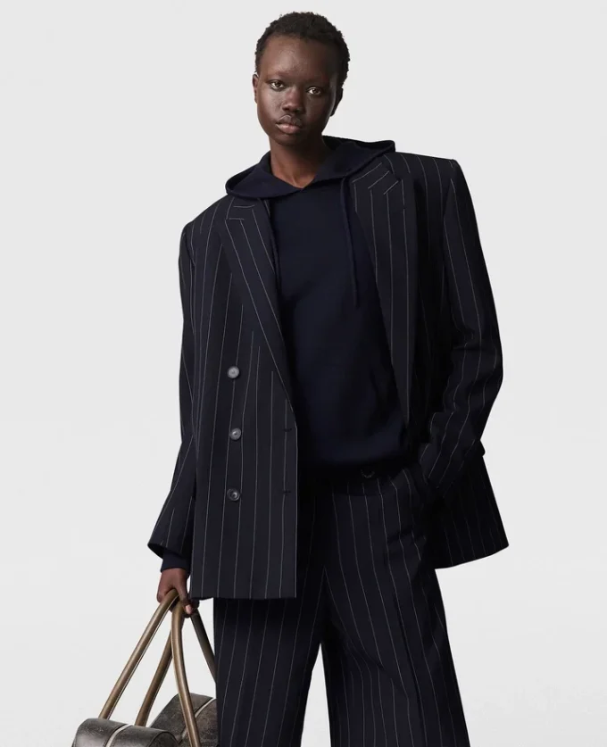 Oversized Double-Breasted Blazer Oversized Double-Breasted Blazer