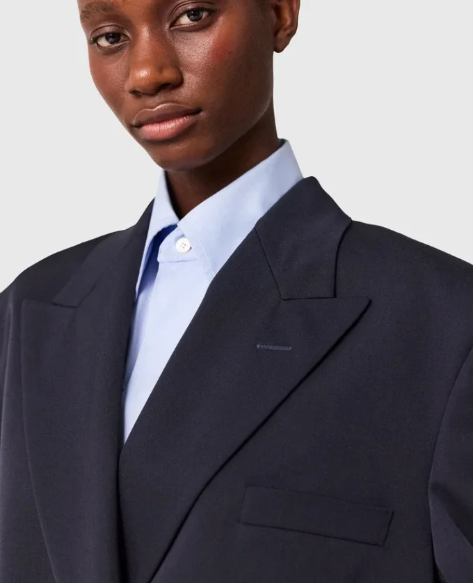 Oversized Double-Breasted Blazer Oversized Double-Breasted Blazer