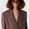 Oversized Double-Breasted Blazer Oversized Double-Breasted Blazer