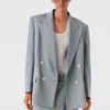 Oversized Double-Breasted Blazer Oversized Double-Breasted Blazer