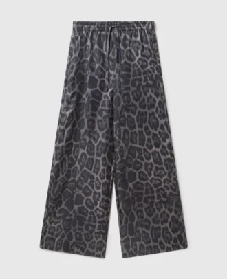 Oversized Drawstring Leopard Print Pants Oversized Drawstring Leopard Print Pants