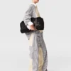 Oversized Mixed Stripe Cargo Trousers Oversized Mixed Stripe Cargo Trousers