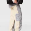 Oversized Mixed Stripe Cargo Trousers Oversized Mixed Stripe Cargo Trousers