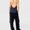 Oversized Satin Cargo Trousers Oversized Satin Cargo Trousers