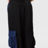 Oversized Satin Cargo Trousers Oversized Satin Cargo Trousers