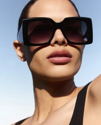 Oversized Square Gradient Sunglasses