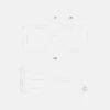 Oversized Square Gradient Sunglasses Oversized Square Gradient Sunglasses