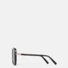 Oversized Square Metal Bar Sunglasses Oversized Square Metal Bar Sunglasses