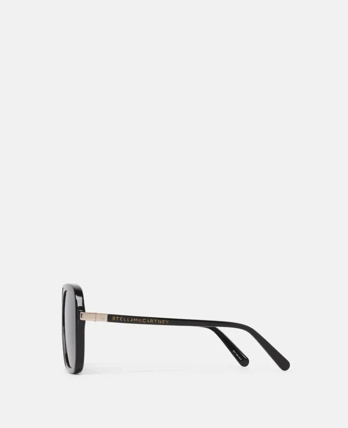 Oversized Square Metal Bar Sunglasses Oversized Square Metal Bar Sunglasses