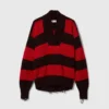 Oversized Striped V-Neck Sweater Oversized Striped V-Neck Sweater