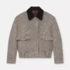 Oversized Tweed Bomber Jacket Oversized Tweed Bomber Jacket