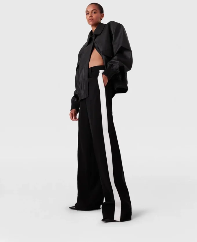 Oversized Vegan Bomber Jacket Oversized Vegan Bomber Jacket