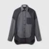 Paneled Oversized Shirt Paneled Oversized Shirt