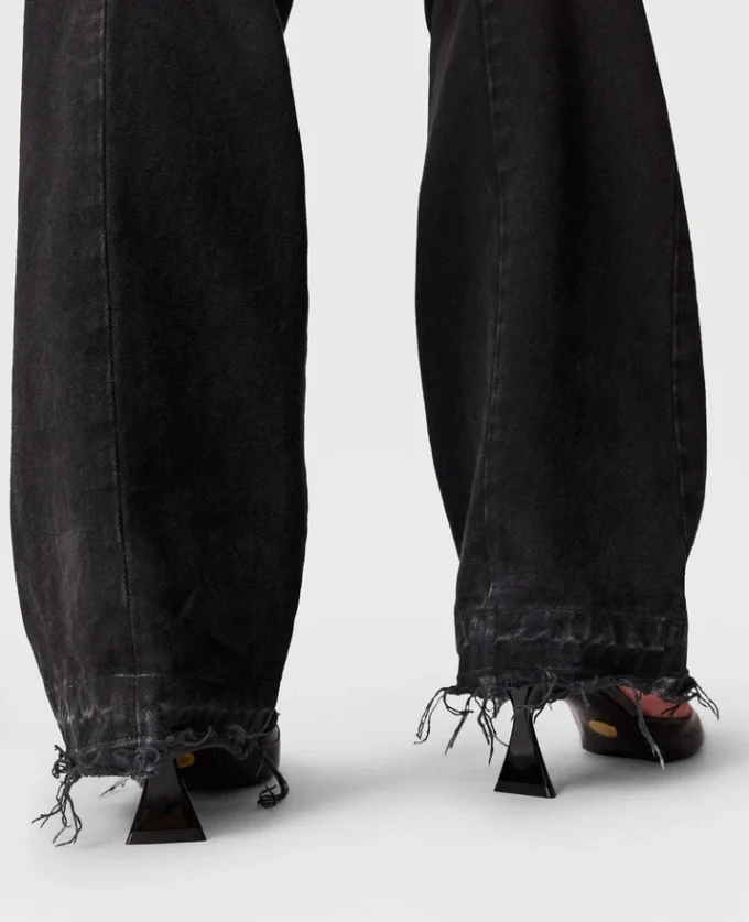 Patchwork Panel Denim Jeans Patchwork Panel Denim Jeans