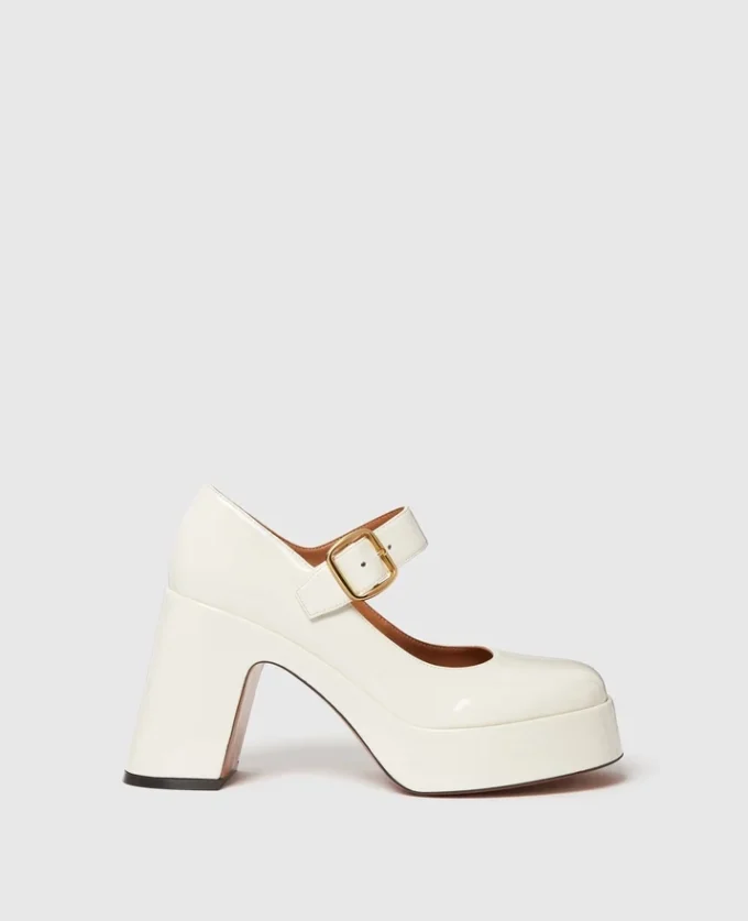 Patent Heeled Mary Janes Patent Heeled Mary Janes