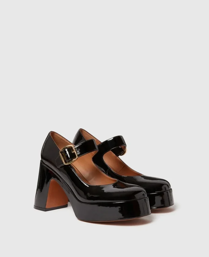 Patent Heeled Mary Janes Patent Heeled Mary Janes