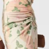 Peony Print Long-Sleeve Mini Dress Peony Print Long-Sleeve Mini Dress