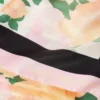 Peony Print Square Scarf
