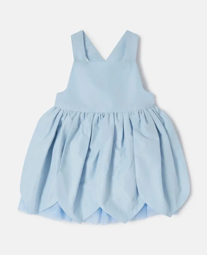 Petals Sleeveless Paneled Tulle Dress Petals Sleeveless Paneled Tulle Dress