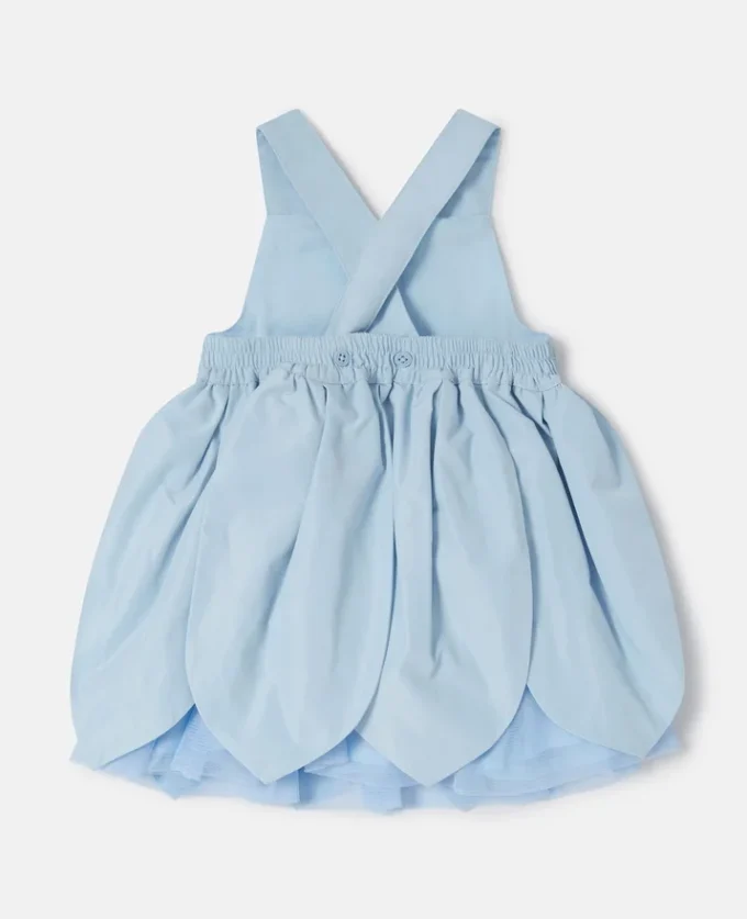 Petals Sleeveless Paneled Tulle Dress Petals Sleeveless Paneled Tulle Dress