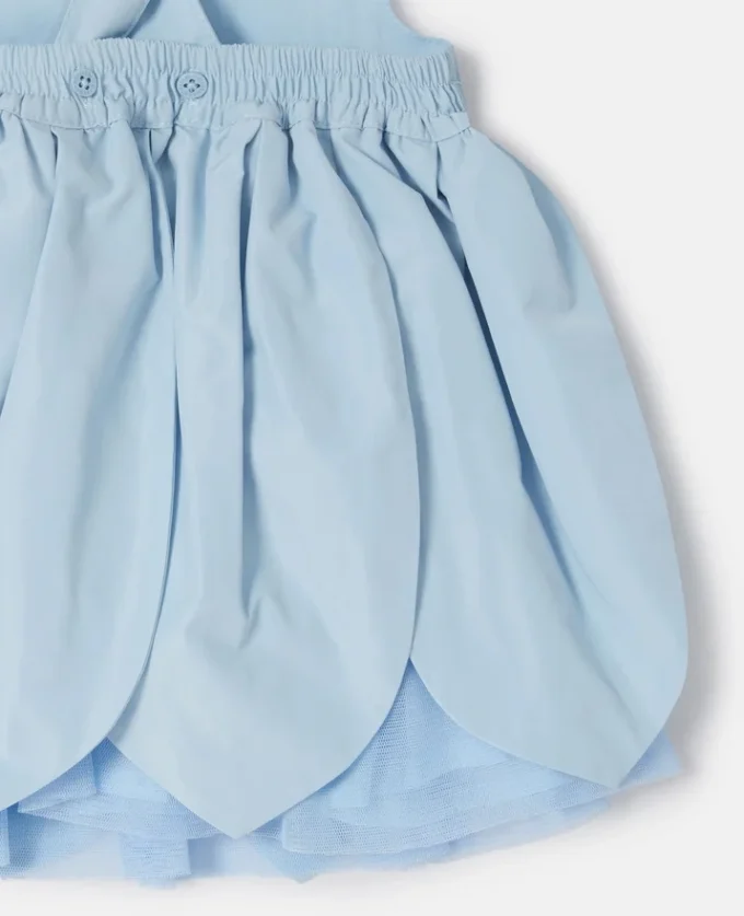 Petals Sleeveless Paneled Tulle Dress Petals Sleeveless Paneled Tulle Dress