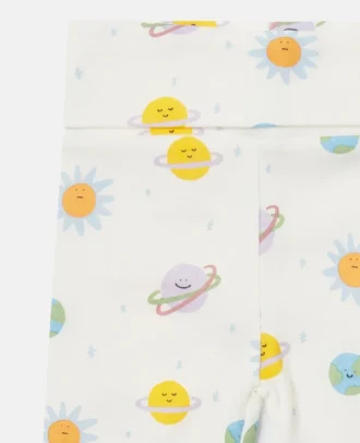 Planets Print Leggings