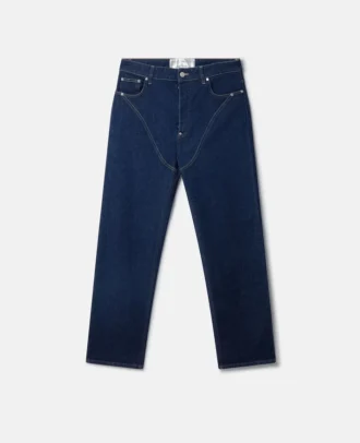 Platinum Dream Embroidered Mid-Rise Straight-Leg Denim Jeans Platinum Dream Embroidered Mid-Rise Straight-Leg Denim Jeans