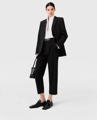 Pleated High-Rise Wool Pants Pleated High-Rise Wool Pants